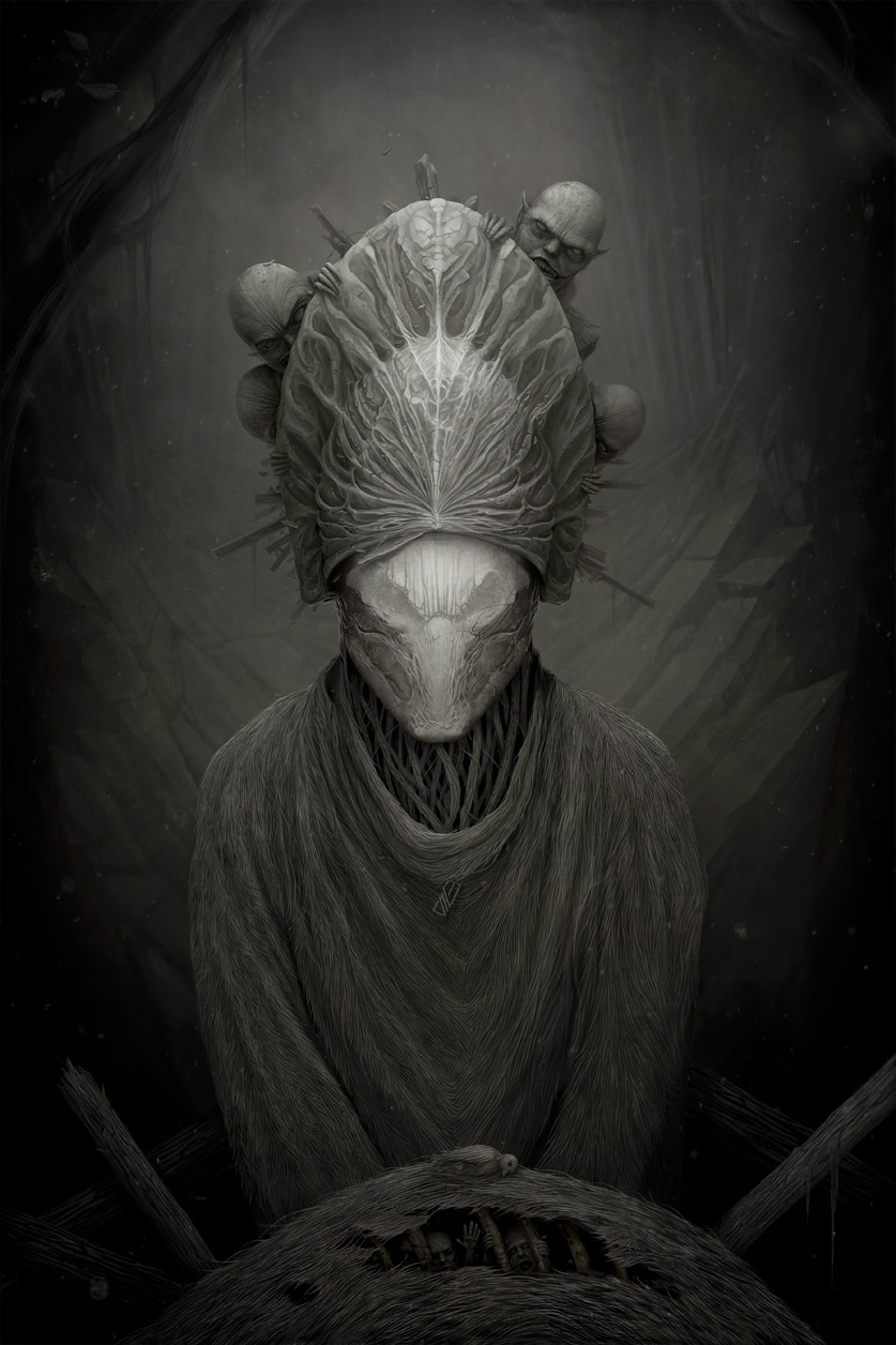 'Hostess Of The Copper Hill' created for slashTHREE Exhibition #18