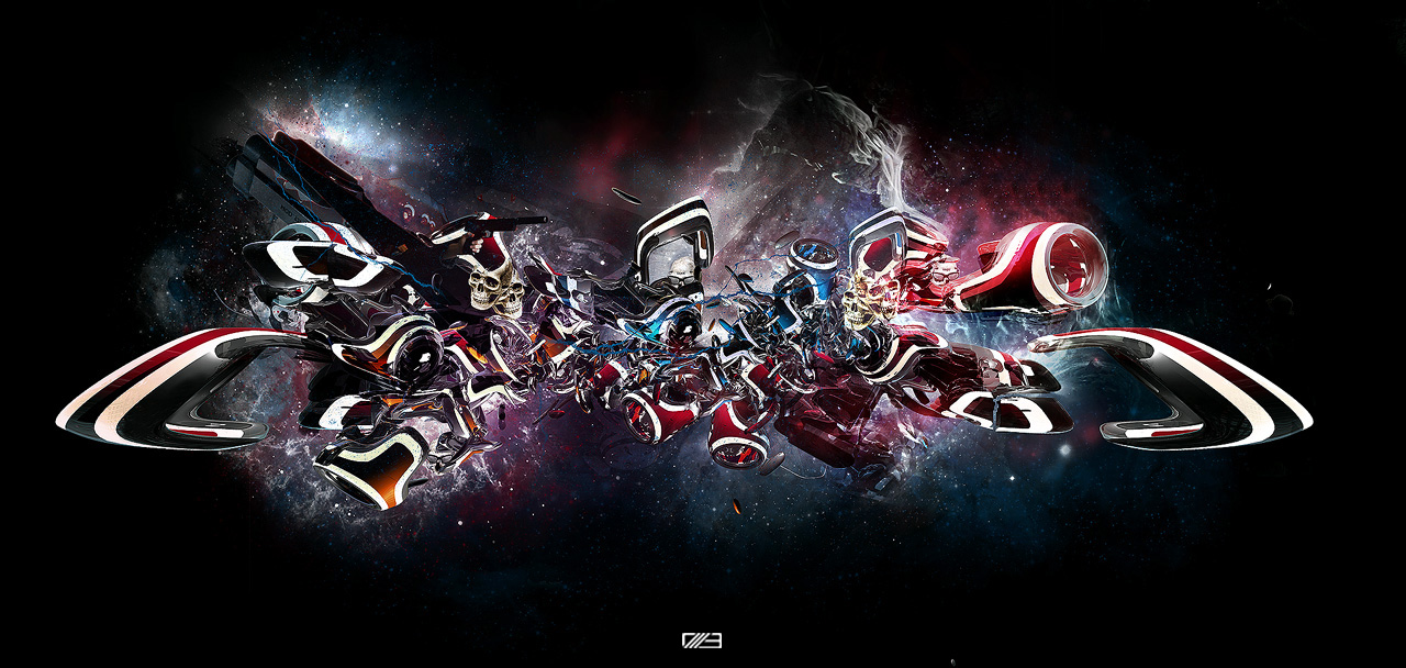 'Introduce A Little Chaos' created for slashTHREE Exhibition #9