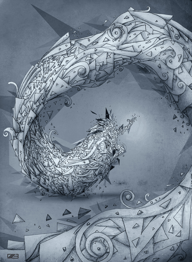 'Polygon Dancer' by Myaka