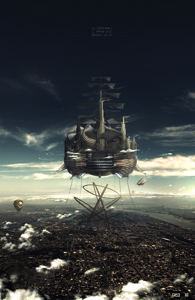 'Rome 2091: Steampunk Day' created for slashTHREE Exhibition #12