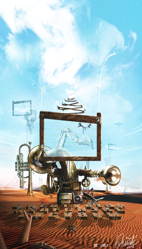 'Qwerty' created for slashTHREE Exhibition #12