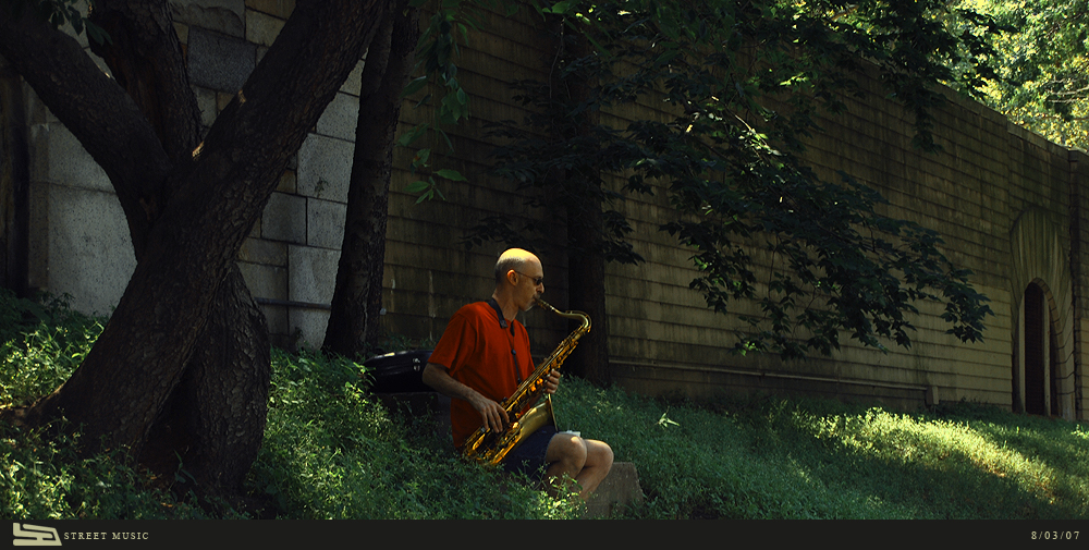 'Street Music' created for slashTHREE Exhibition #4