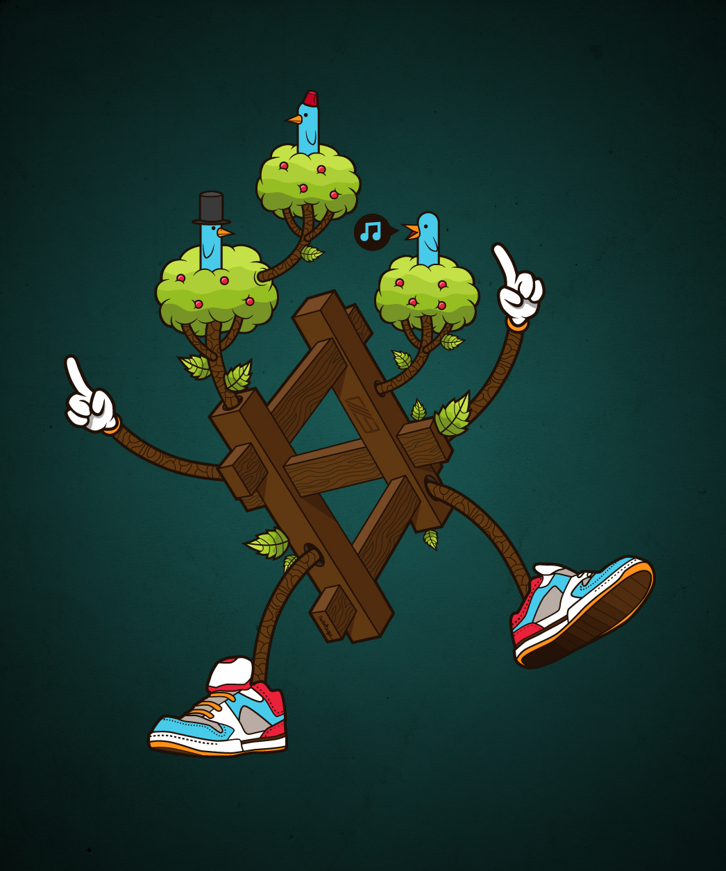 'tree diagram' created for slashTHREE Exhibition #15