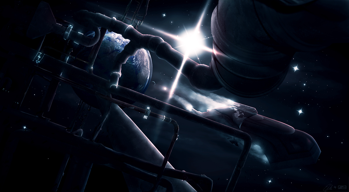 'Glampunk Spacepipes' by kire