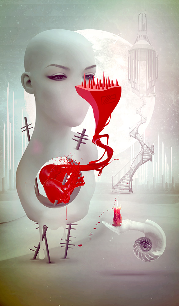 'There's no reason to be sad' created for slashTHREE Exhibition #15
