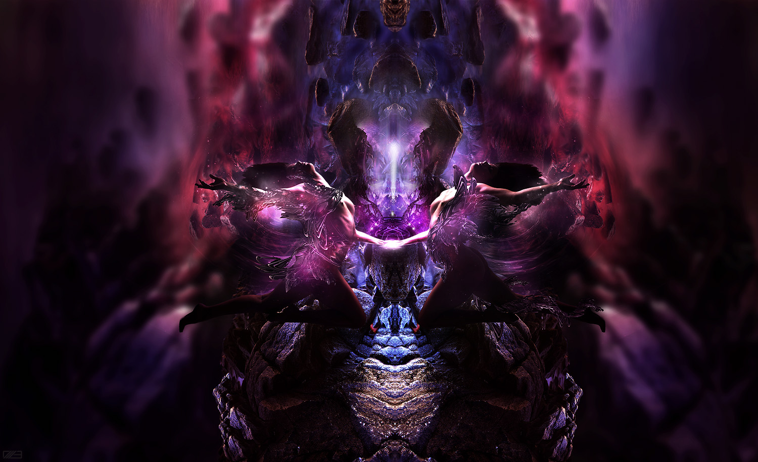 'blinded by chaos' by JLG