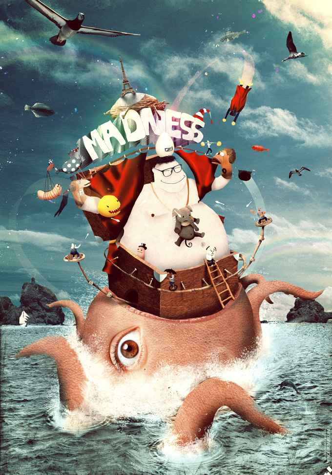 'Madness' created for slashTHREE Exhibition #10